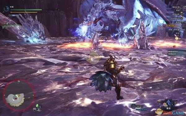 《怪物猎人:世界》躲避历战王冥灯龙激光横扫方法