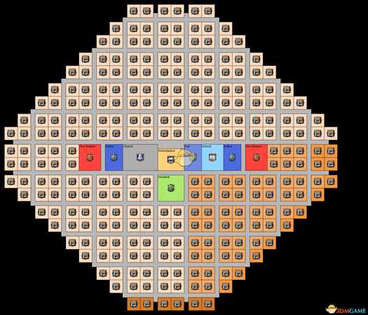 《纪元1800》测试版城市布局一览