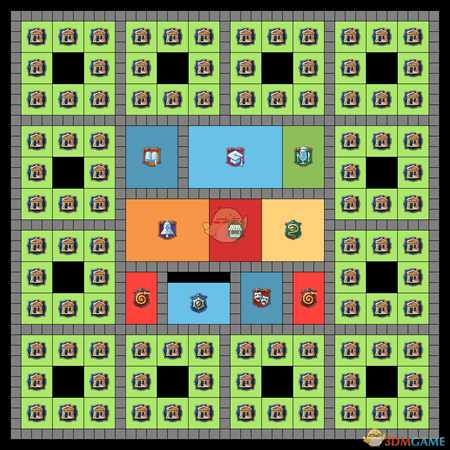 《纪元1800》城市布局图介绍