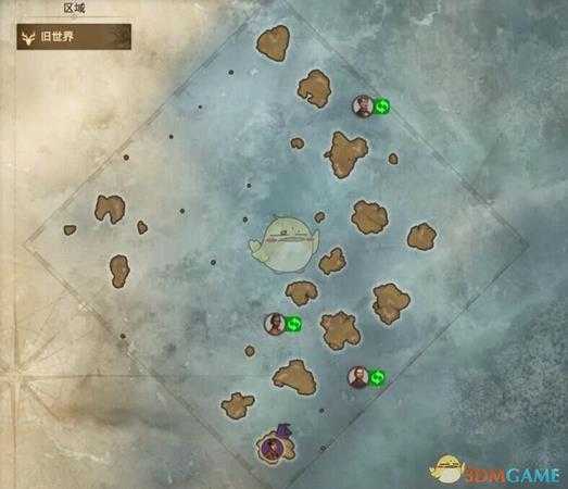 《纪元1800》岛弧岛屿地图一览