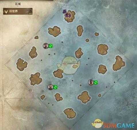 《纪元1800》角落岛屿地图一览