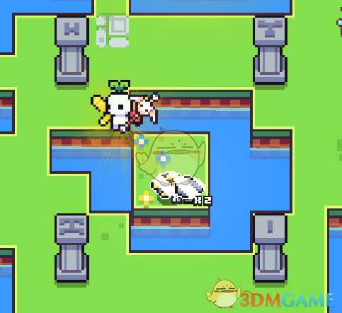 《浮岛物语》四个柱子那关怎么过