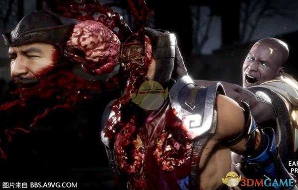 《真人快打11》超血腥帅气终结技一览（胆小慎入）