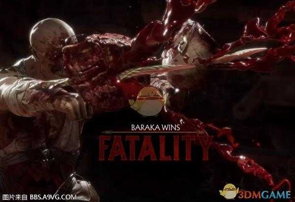 《真人快打11》超血腥帅气终结技一览（胆小慎入）