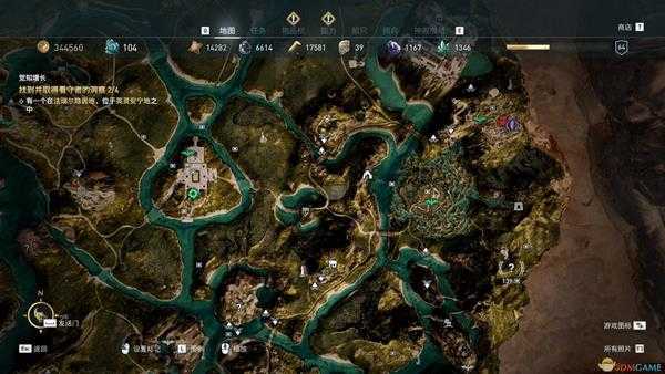 《刺客信条：奥德赛》英灵安宁地位置