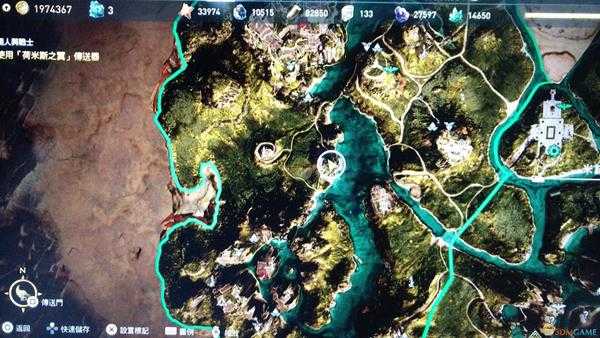 《刺客信条：奥德赛》看着我陶片位置