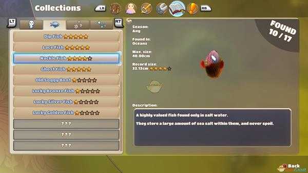 《在远方:追云者编年史》Nackle Fish位置属性一览