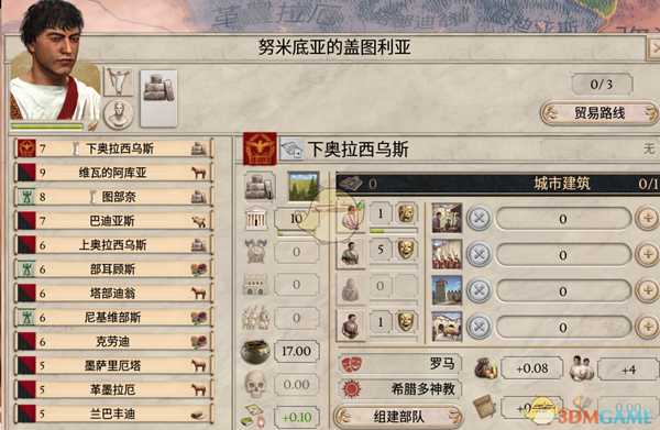 《大将军：罗马》殖民系统详解