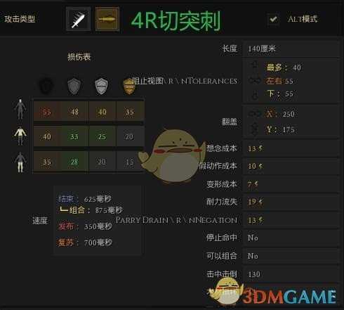 《雷霆一击（Mordhau）》巴迪什月刃斧R切效果介绍