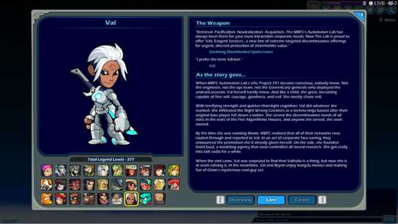 《格斗哈拉》Val背景故事介绍