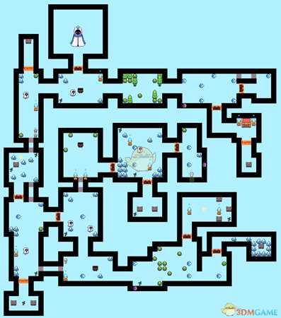 《浮岛物语》水晶洞窟详细地图分享