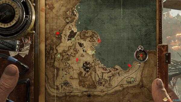 《地铁：逃离》里海隐藏地点位置