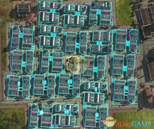 《纪元1800》脚踏车工会布局图