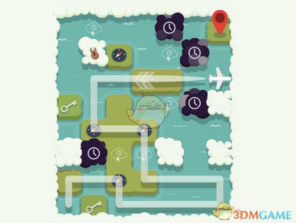 《喷射气流》中途停留第六关攻略