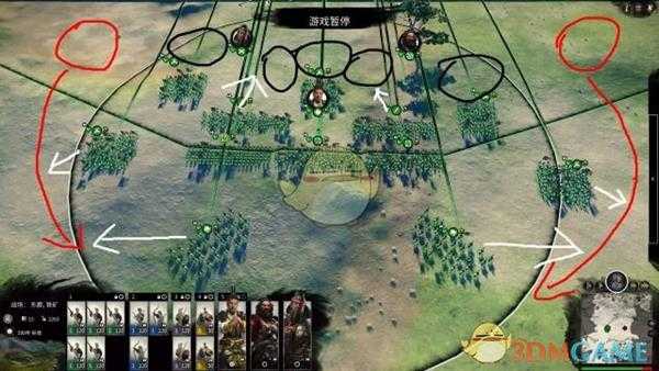 《全面战争:三国》基本布阵和战斗思路分享