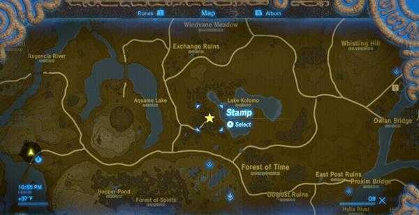 塞尔达回忆点位置