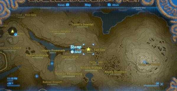 塞尔达回忆点位置