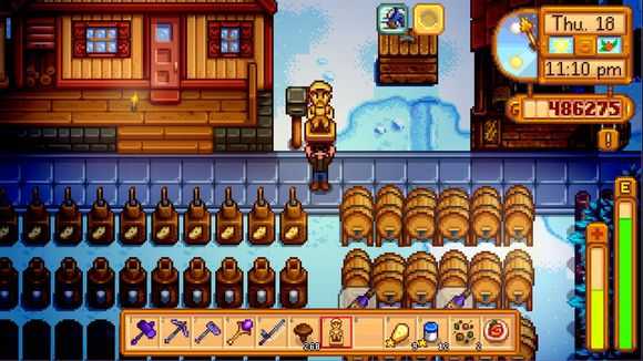 星露谷物语放大镜怎么用