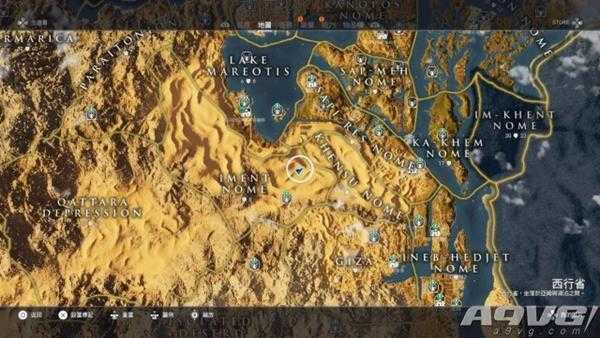 刺客信条起源石环位置