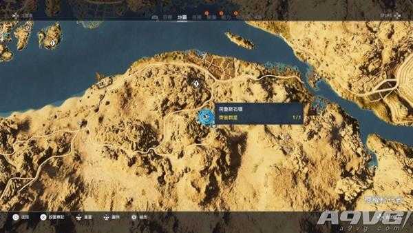 刺客信条起源石环位置