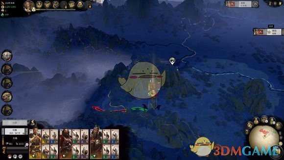 《全面战争：三国》刘备入西川路线图推荐分享