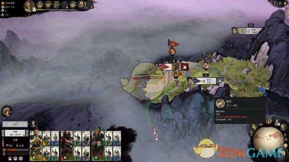 《全面战争：三国》刘备入西川路线图推荐分享