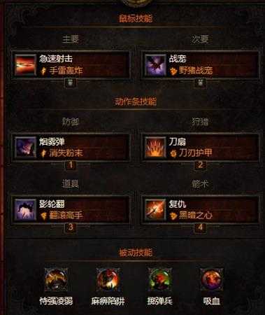 暗黑三猎魔人最强流派