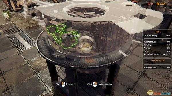 《坦克维修模拟》角磨机作用介绍