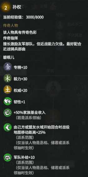 《全面战争：三国》孙权强度分析