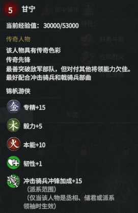 《全面战争：三国》甘宁强度分析