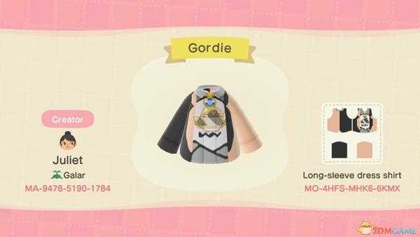 《动物森友会》宝可梦剑盾衣服代码分享