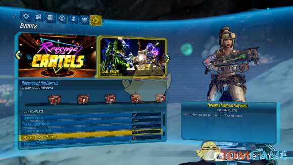 《无主之地3》恩怨风云全成就指南