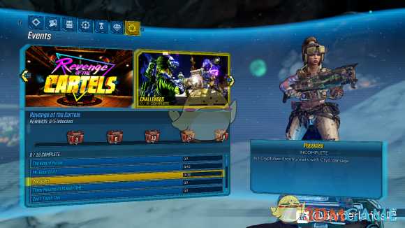 《无主之地3》恩怨风云全成就指南