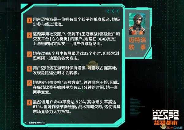 《超猎都市》迈特洛角色背景介绍