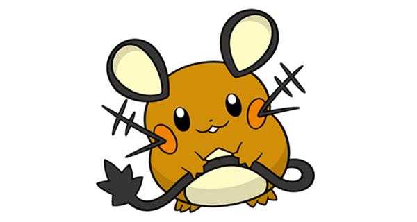 《宝可梦：剑/盾》铠之孤岛咚咚鼠图鉴