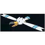 《宝可梦：剑/盾》铠之孤岛长翅鸥图鉴