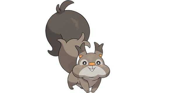 《宝可梦：剑/盾》铠之孤岛贪心栗鼠图鉴