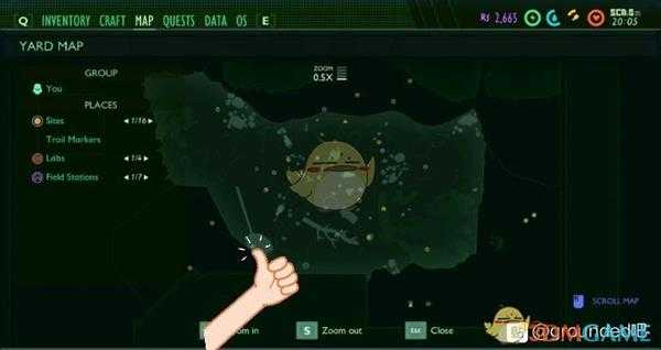 《Grounded》铁耙峰位置介绍