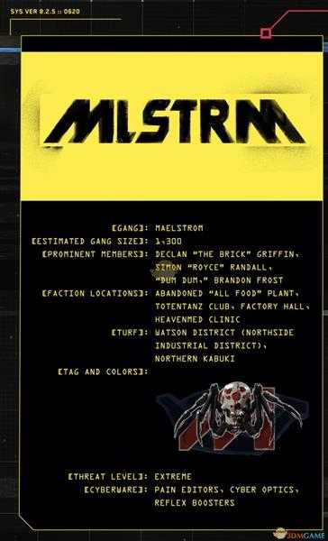 《赛博朋克2077》漩涡帮背景介绍