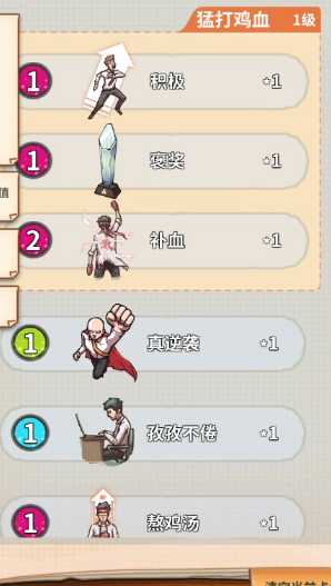 《非一般职场》一代卡组推荐