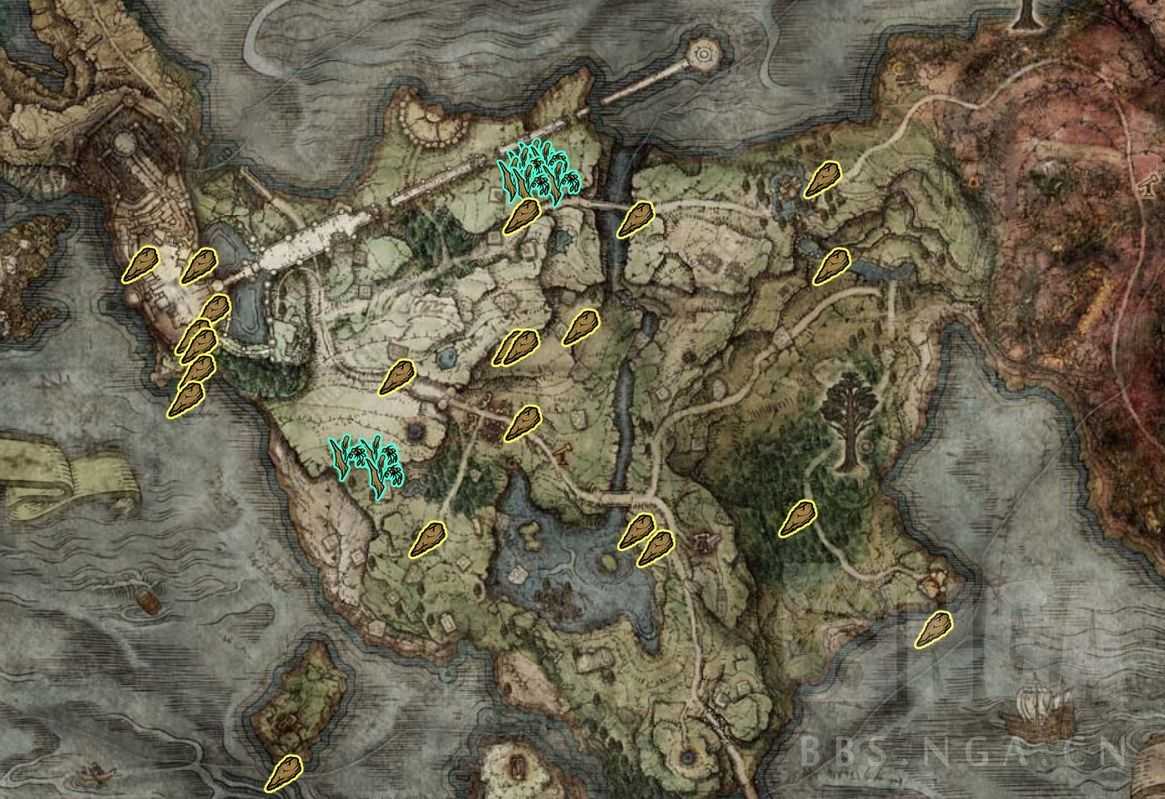 《艾尔登法环》全古龙岩锻造石位置介绍