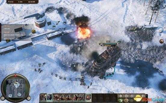 《钢铁收割》全战役流程图文攻略 萨克森战役过关技巧