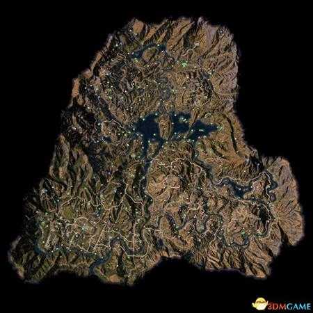 孤岛惊魂5完整地图及任务图标一览
