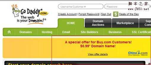 Godaddy 2010 再推出最新0.99美元特价域名优惠码