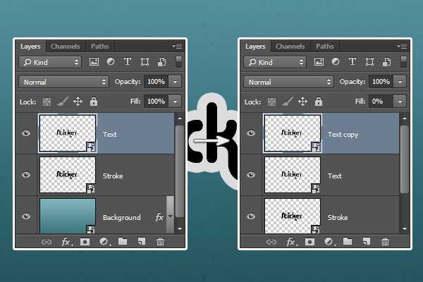 Photoshop制作圆润剔透的描边水晶字