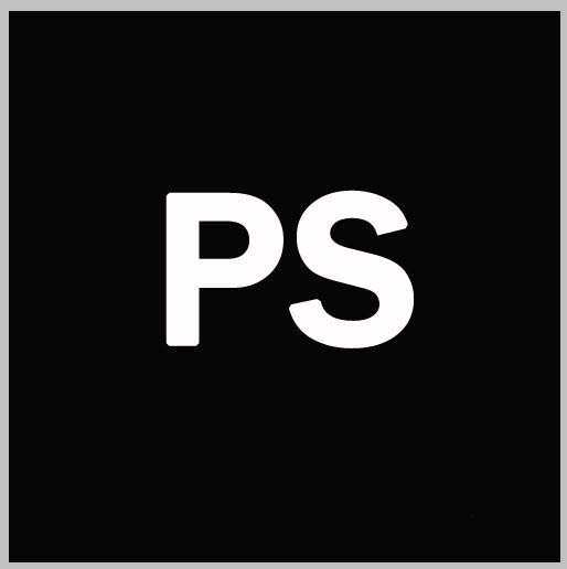 PS怎么制作色斑块组成的文字?