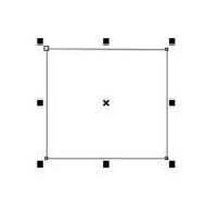 cdr折线工具怎么画正方形? cdr画正方形的教程