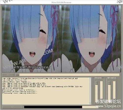 AI视频硬字幕去除工具 无损分辨率-Video subtitle remover v1.0.0.7